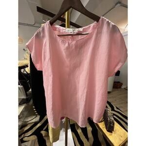 Vintage Diane Von Furstenburg Pink Top
